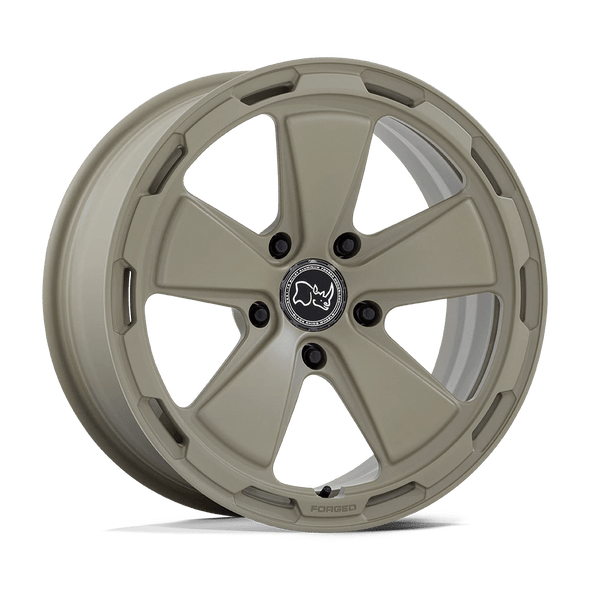 Black Rhino BR403 TAIGA 18x8 ET20 5x130 71.50mm MATTE GRAY (Load Rated 907kg)