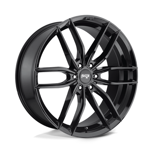 Niche M209 VOSSO 24x9.5 ET30 6x139.7 78.10mm GLOSS BLACK (Load Rated 1043kg)