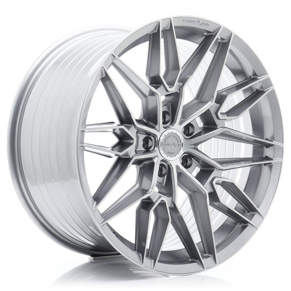 Concaver CVR6 19x10 ET20-51 CUSTOM PCD 72.6mm Brushed Titanium