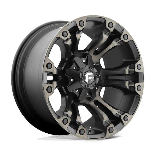Fuel D569 VAPOR 20x9 ET19 6x135/139.7 106.10mm MATTE BLACK DOUBLE DARK TINT (Load Rated 1134kg) - D56920909856A