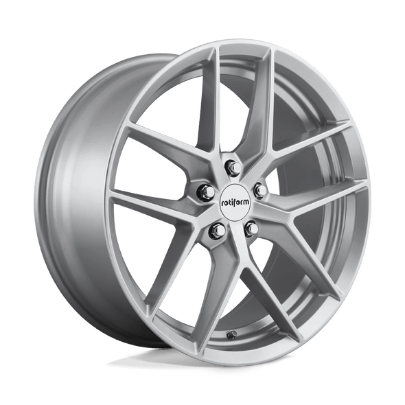 Rotiform R133 FLG 19x8.5 ET45 5x112 66.56mm GLOSS SILVER (Load Rated 726kg) - R1331985F8+45