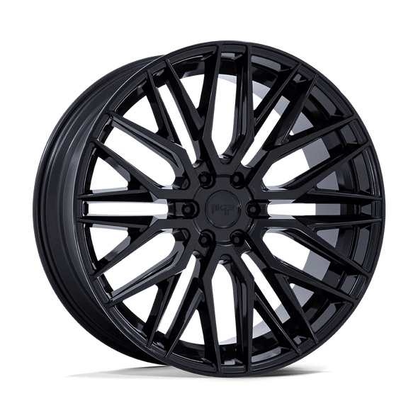 Niche M224 GAMMA 22x9.5 ET25 6x139.7 106.10mm GLOSS BLACK (Load Rated 1134kg)