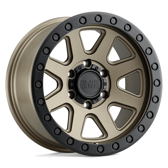 Black Rhino BAKER 20x9 ET12 6x139.7 112.10mm MATTE BRONZE W/ BLACK RING (Load Rated 1134kg)