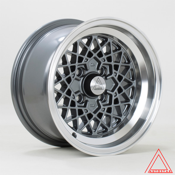 Autostar Wheels Kyoshu 13x7 ET-7 4x108 73.1mm RLGunmetal (AS-KYOS7013B1N07RLGM0731) www.srbpower.com