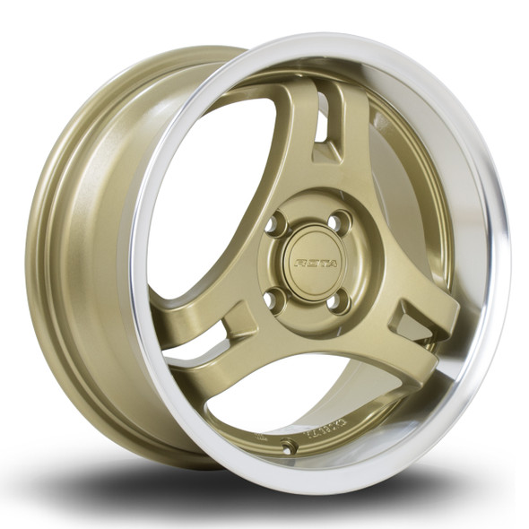 Rota Wheels HM3 15x7 ET40 4x100 67.1mm RLGold (HM317015C1P40RLPG0671) www.srbpower.com