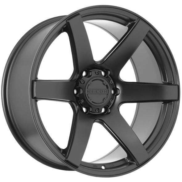 Recon Offroad Wheels Delta 20x9 ET10 6x139.7 110mm SBlack (RC-DELT9020G1P10PCFB1100) www.srbpower.com