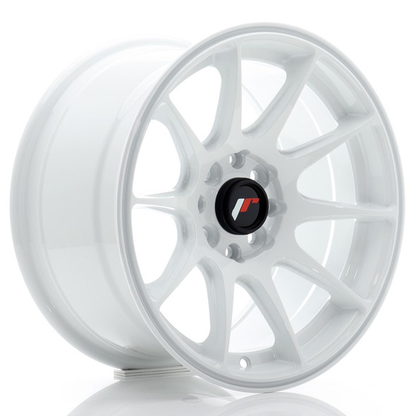 JR Wheels JR11 15x8 ET25 4x100/108 White - JR11158142567W2