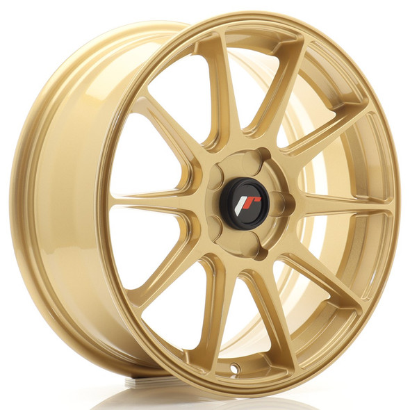 JR Wheels JR11 17x7 ET20-38 5H CUSTOM PCD 67.1mm Gold