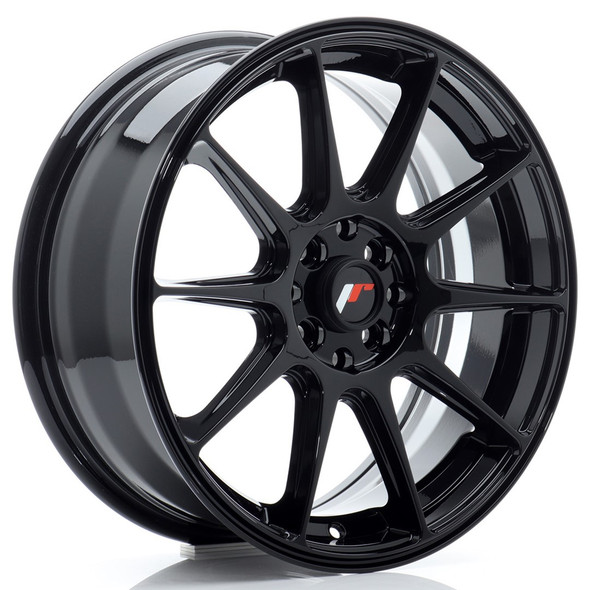 JR Wheels JR11 17x7 ET35 5x112/114.3 Gloss Black