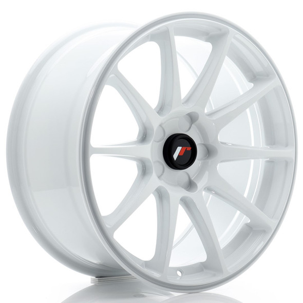 JR Wheels JR11 18x8.5 ET20-40 5H Blank White