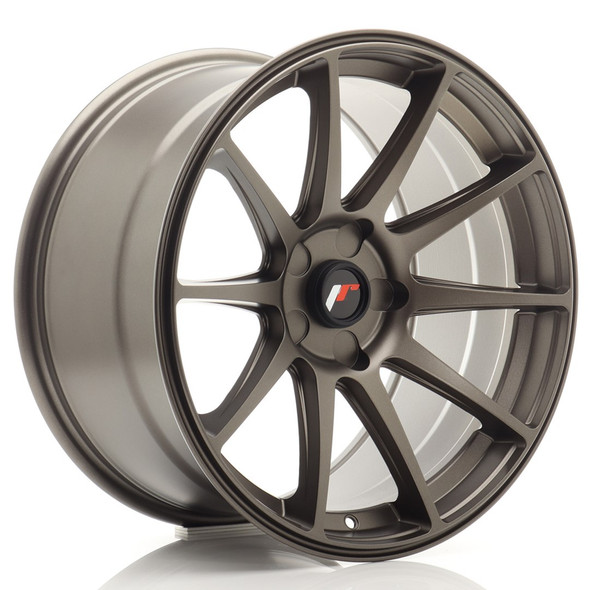 JR Wheels JR11 18x9.5 ET20-30 5H CUSTOM PCD 72.6mm Matt Bronze