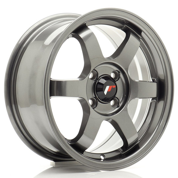 JR Wheels JR3 15x7 ET25 4x100 67.1mm Gun Metal