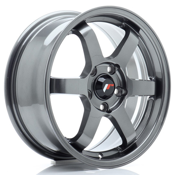 JR Wheels JR3 16x7 ET40 4x100 67.1mm Gun Metal