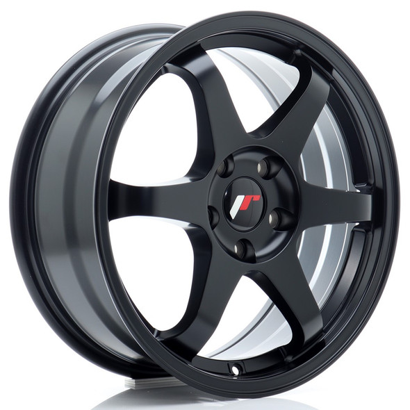 JR Wheels JR3 17x7 ET40 4x114.3 67.1mm Matt Black