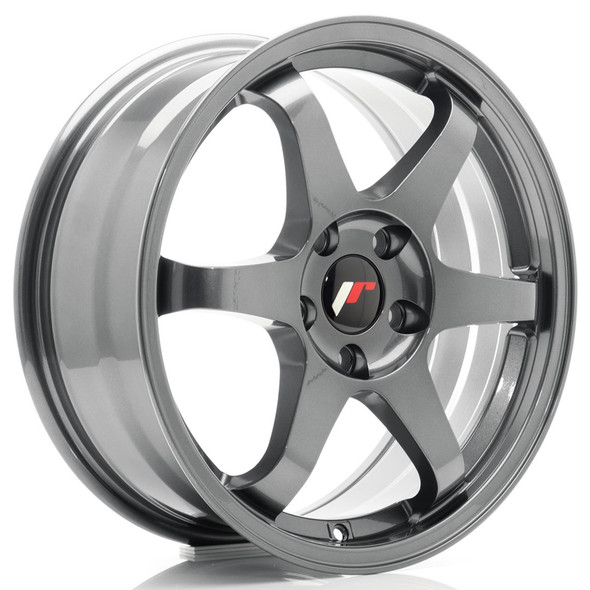 JR Wheels JR3 17x7 ET40 5x114.3 67.1mm Gun Metal