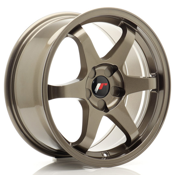 JR Wheels JR3 17x8 ET20-35 5H CUSTOM PCD 72.6mm Bronze