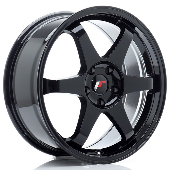 JR Wheels JR3 18x8 ET40 5x100 67.1mm Gloss Black