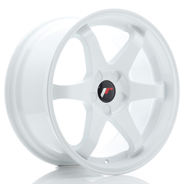 JR Wheels JR3 18x9 ET15-40 5H CUSTOM PCD 72.6mm White
