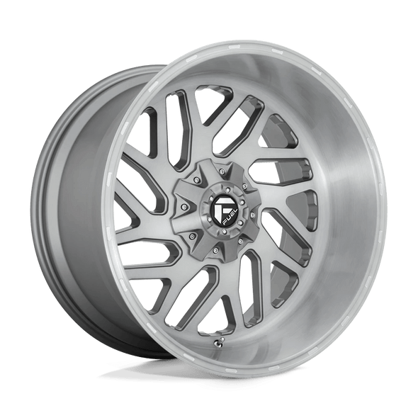 Fuel D715 TRITON PLATINUM 22x10 ET-19 6x135/139.7 106.10mm BRUSHED GUN METAL TINTED CLEAR (Load Rated 1134kg)