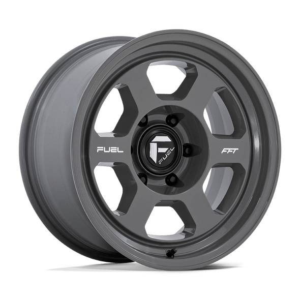 Fuel FC860 HYPE 17x8.5 ET-10 5x127 71.50mm BATTLESHIP GRAY (Load Rated 1134kg)