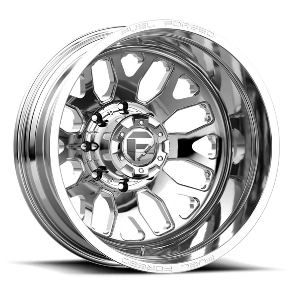 Fuel DE19 FF19D 22x8.25 ET-202 8x200 142.00mm POLISHED (Load Rated 1134kg)