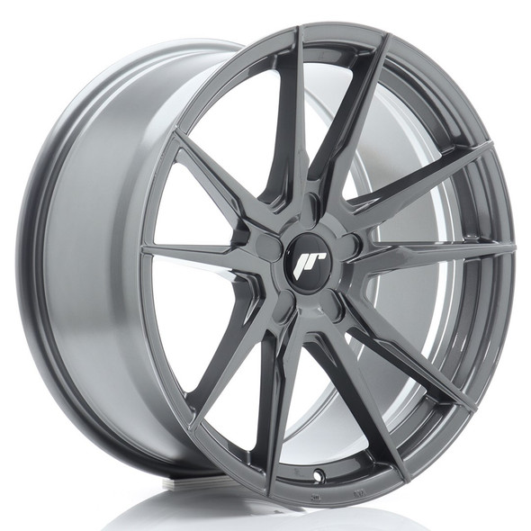 JR Wheels JR21 19x9 ET20-40 5H CUSTOM PCD 72.6mm Hyper Gray