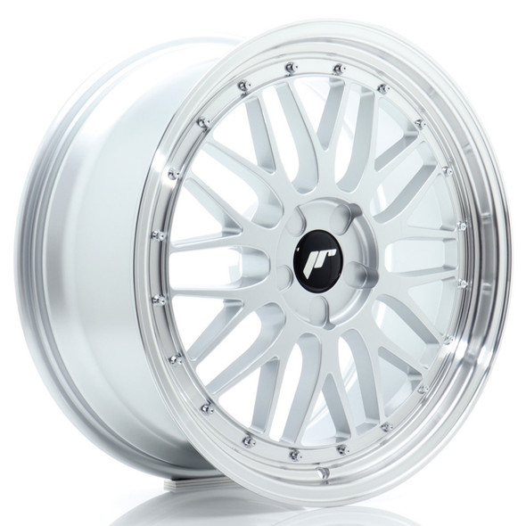 JR Wheels JR23 19x8.5 ET20-45 5H CUSTOM PCD 72.6mm Hyper Silver w/Machined Lip