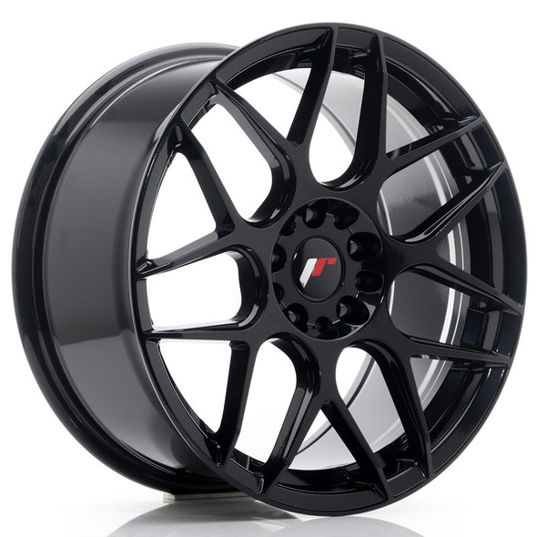 JR Wheels JR18 18x8.5 ET45 5x112/114 Gloss Black