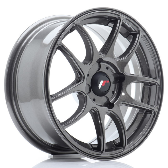 JR Wheels JR29 15x7 ET20-42 4H CUSTOM PCD 67.1mm Hyper Gray