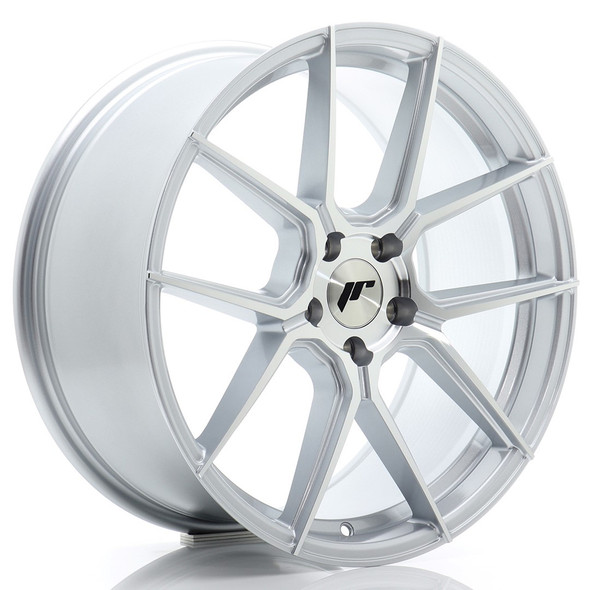 JR Wheels JR30 19x8.5 ET45 5x114.3 67.1mm Silver Machined Face