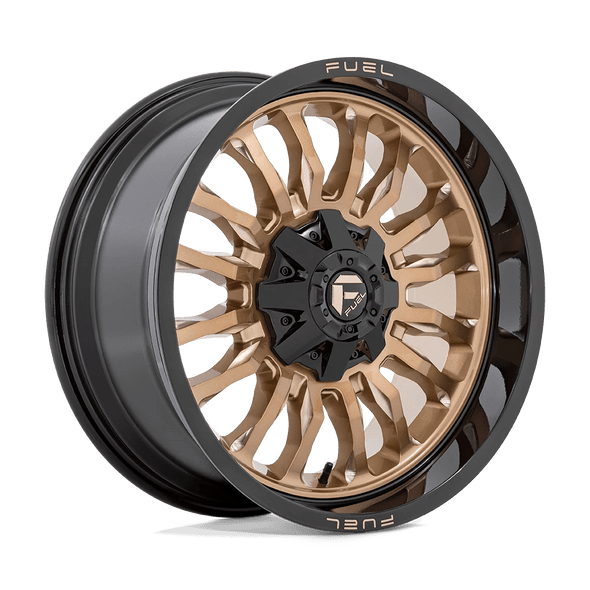 Fuel D797 ARC 20x9 ET01 8x180 124.20mm PLATINUM BRONZE W/ BLACK LIP (Load Rated 1678kg)