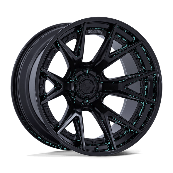 Fuel FC402 CATALYST 20x9 ET01 6x135 87.10mm MATTE BLACK W/ GLOSS BLACK LIP (Load Rated 1134kg)