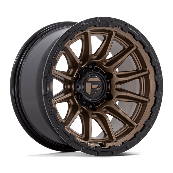 Fuel FC866 PISTON 20x10 ET-18 6x135 87.10mm MATTE BRONZE W/ GLOSS BLACK LIP (Load Rated 1202kg)