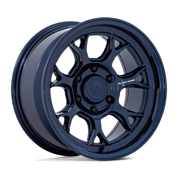 Black Rhino BR017 ETOSHA 17x8.5 ET-10 6x139.7 106.10mm GLOSS MIDNIGHT BLUE (Load Rated 1202kg)