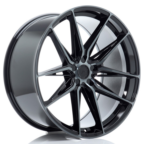 JR Wheels JR44 22x11 ET15-45 5H CUSTOM PCD 74.1mm Black Machined w/Tinted Face