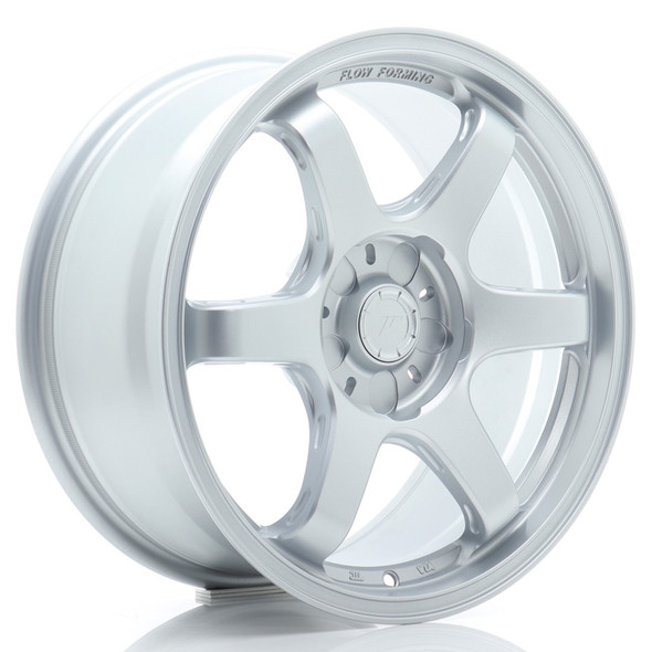 JR Wheels SL03 17x8 ET20-42 5H CUSTOM PCD 72.6mm Matt Silver