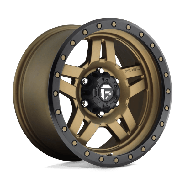 Fuel D583 ANZA 18x9 ET01 5x127 78.10mm MATTE BRONZE BLACK BEAD RING (Load Rated 1134kg)