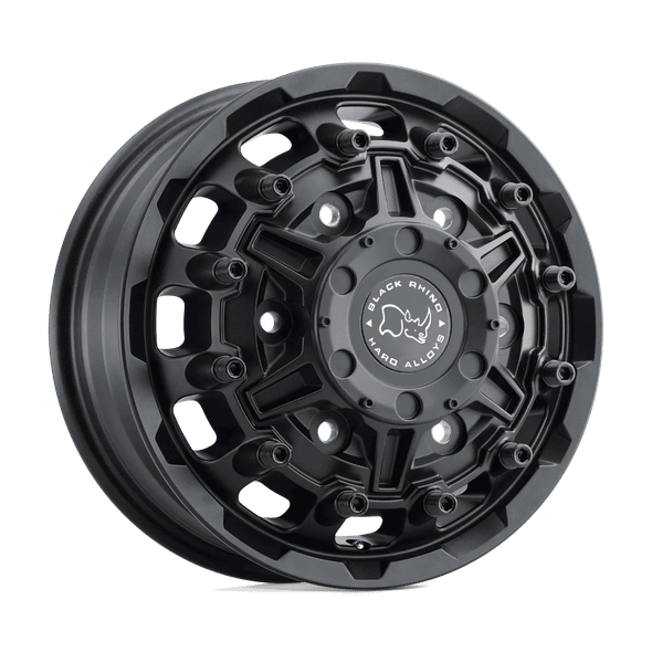 Black Rhino DESTROYER 16x6 ET110 6x205 161.10mm TEXTURED MATTE BLACK (Load Rated 1134kg)