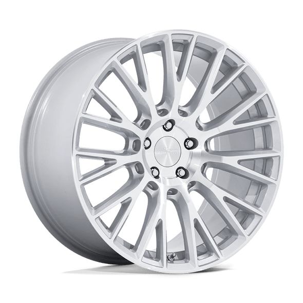 Rotiform RC201 LSE 20x8.5 ET35 5x120 72.56mm GLOSS SILVER W/ MACHINED FACE (Load Rated 998kg)