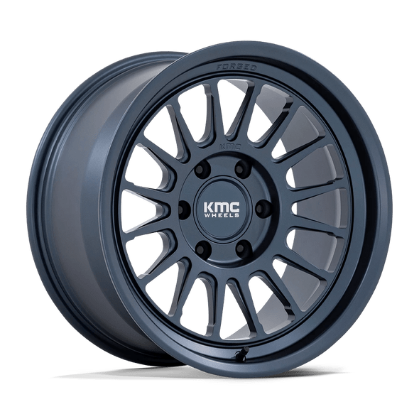 KMC KM447 IMPACT FORGED MONOBLOCK 18x9 ET-12 6x139.7 106.10mm METALLIC BLUE (Load Rated 1134kg)