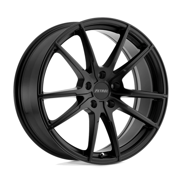 Petrol P0A 17x8 ET40 5x112 72.10mm MATTE BLACK (Load Rated 771kg)