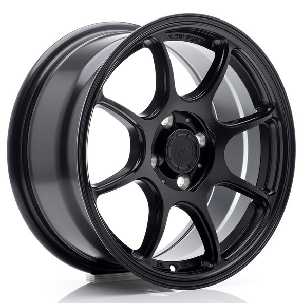 JR Wheels SL04 15x7 ET25 4x100 67.1mm Matt Black