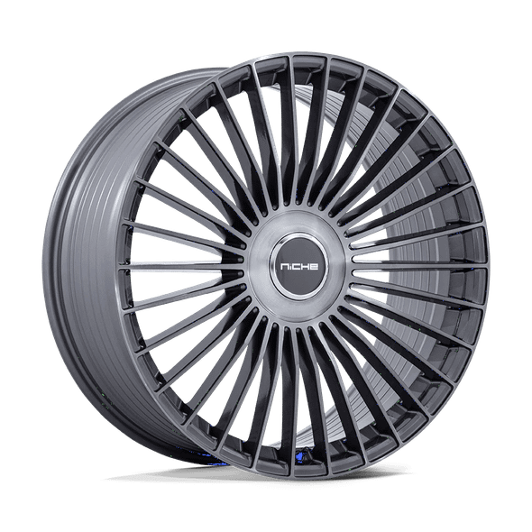 Niche NC282 SERENE 20x9 ET20 5x112/120 72.56mm GLOSS TITANIUM BRUSHED (Load Rated 862kg)