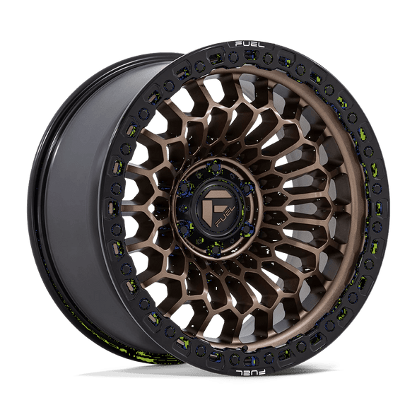 Fuel FC870 SINISTER 20x10 ET-18 6x139.7 106.10mm MATTE BRONZE W/ MATTE BLACK LIP (Load Rated 1134kg)