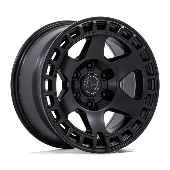 Black Rhino BR022 BAHARI 17x8.5 ET25 6x139.7 106.10mm MATTE BLACK (Load Rated 1202kg)