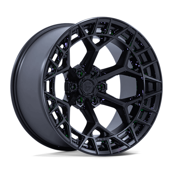 Fuel FC873 CHARGER 17x9 ET1 5x127 71.50mm BLACKOUT (Load Rated 1134kg)
