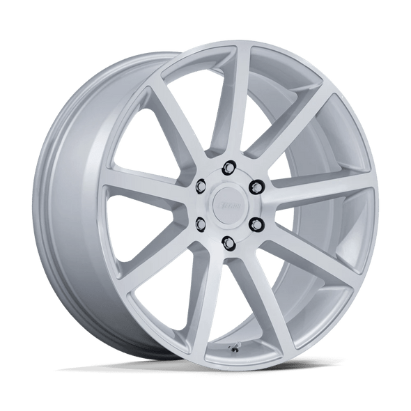 Petrol PE007 P6E 22x9.5 ET25 6x139.7 106.10mm GLOSS SILVER W/ MACHINED FACE (Load Rated 1134kg)