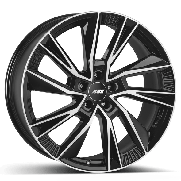 AEZ Havanna dark 21x8.5 ET35.5 5x112 Black / Polished (Load Rated 900kg) (AHA1L8BP355E)