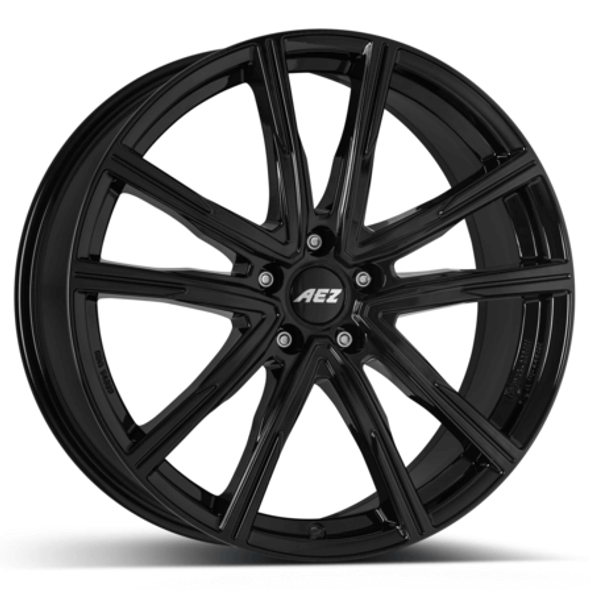 AEZ Montreal black 20x8.5 ET54.5 5x114.3 Black (Load Rated 815kg) (AMO0L0BA545E)