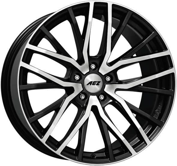 AEZ Panama Dark 20x8.5 ET35 5x130 Gunmetal / Polished (Load Rated 750kg) (APA0LLFP35E)